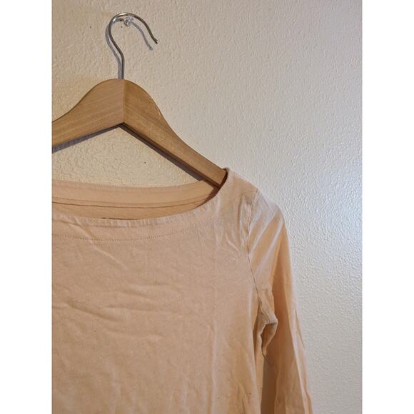 Loft outlet peach colored quarter sleeve basic tee size XS - Picture 6 of 7